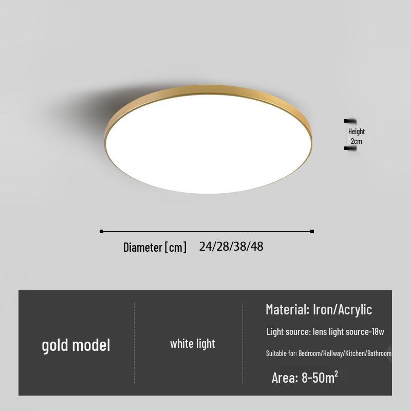 Waterproof, Mosquito-Resistant LED Ceiling Lamp for Bathroom, Balcony, and Stairwell