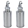 Oil Dispenser Bottle Stainless Steel Easy Refill and Cleaning Modern Olive Oil Dispenser for Vinegar Sauce190ML