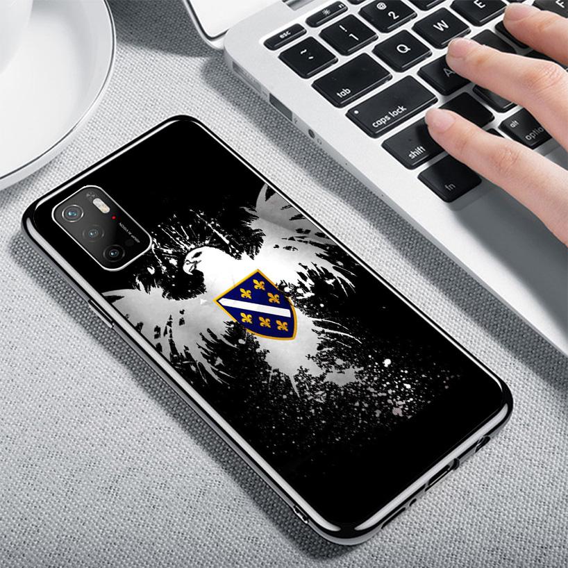 Bosnia And Herzegovina Flag Cover Phone Case For Xiaomi Poco F7 Ultra X7 X6 X5 Pro M7 Redmi 15C 15 13C 13 12C 12 10C 10 9A 9C 9T