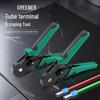 Lulin Electrician's Wire Nose Terminal Crimping Pliers - Special Tube Type Crimping Tool