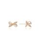 Lloyd Dear Ribbon Cubic 10K Gold Earrings Lptq2005T
