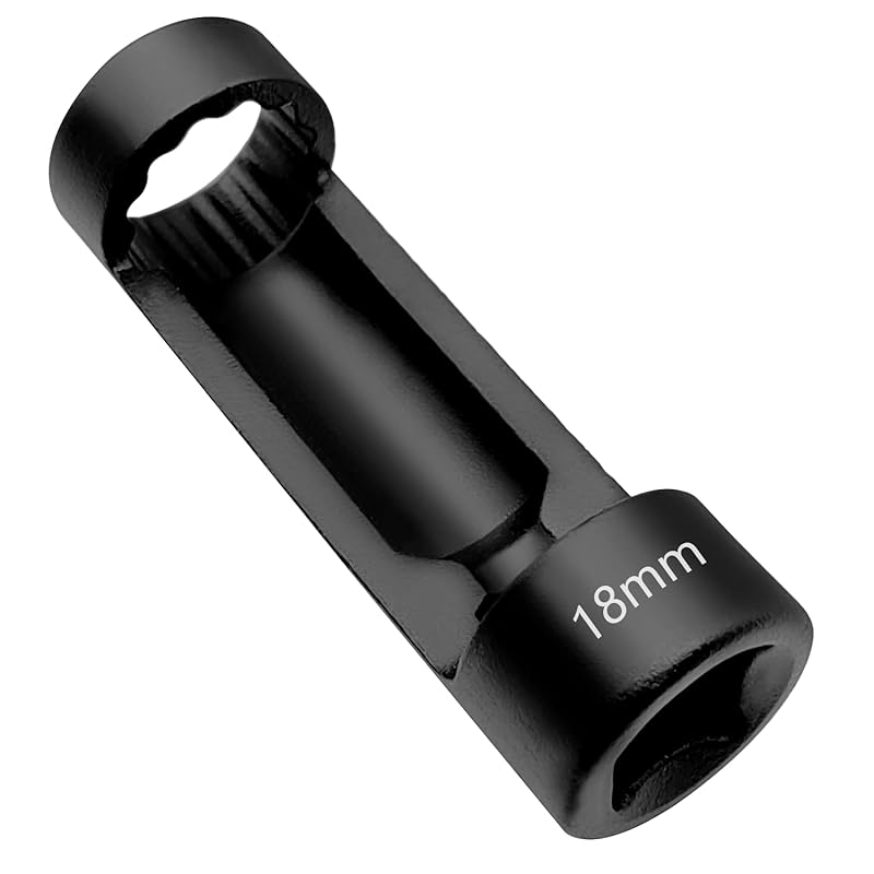 

ZKTOOL Suspension strut nut socket set 18mm 12 point socket 1/2 inch drive impact socket suspension strut tool