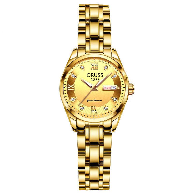 Exquisite Gift Box Fashionable Women'S Watch Ultra-Thin Simple Watch Women'S Watch Waterproof Men'S Student Couple Watch Personalized Quartz