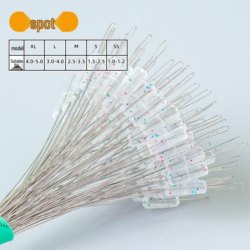 High-Concentricity Silicone Bean Fishing Rod Tip Lock, Anti-Tangle Olive Shape Accessory