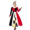 Cosplay Halloween costume Queen of Hearts costume Queen of Hearts stage cosplay festival cos costume adult