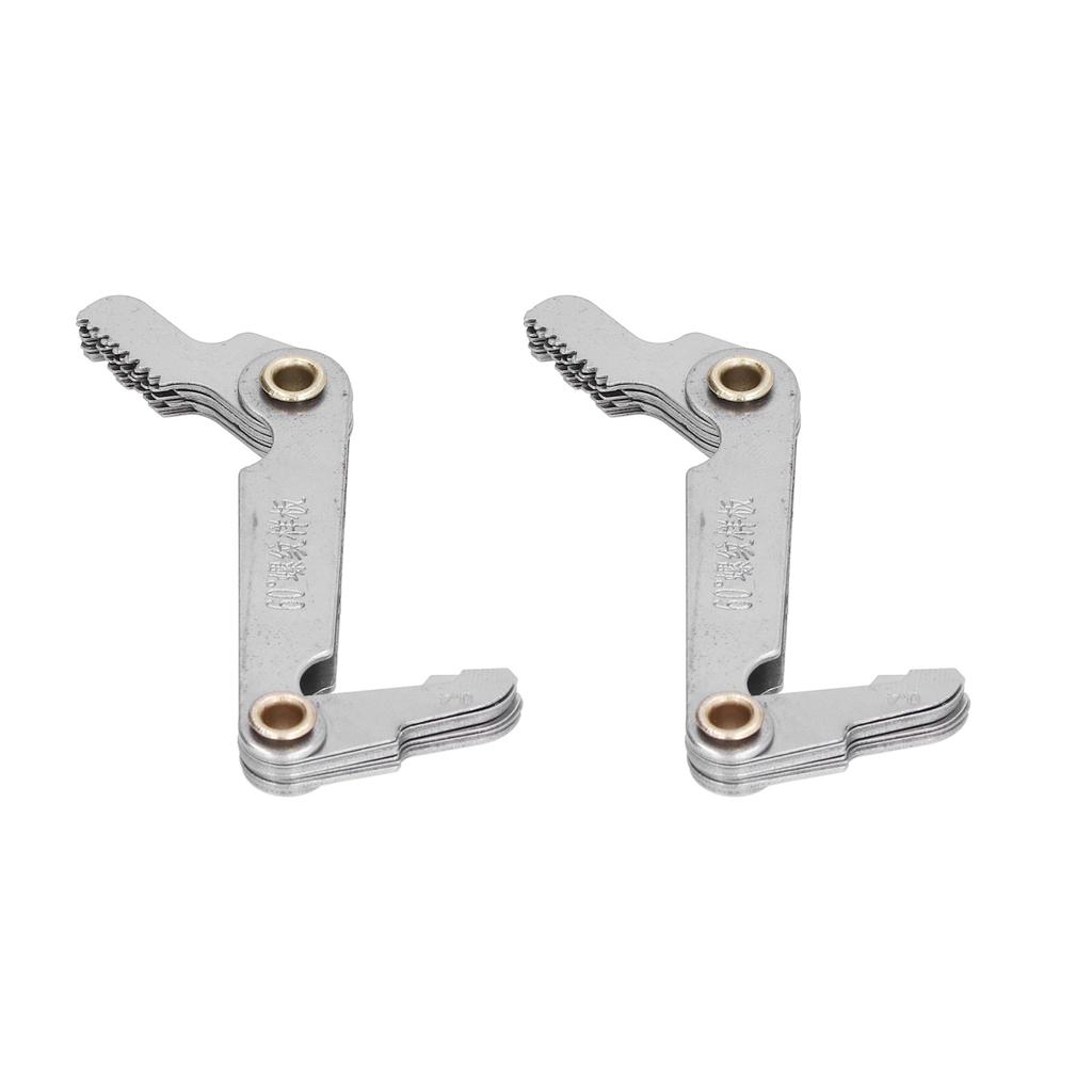 2Pcs Thread Gauge 60 Degrees  20 Blades Metric Stainless Steel Industrial Screw Pitch Measuring Tool