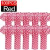 100/10x Red Green Candy Pendants Christmas Tree Hanging Candy Cane Ornaments Xmas Party Tabletop Decoration Cane Crafts Supplies