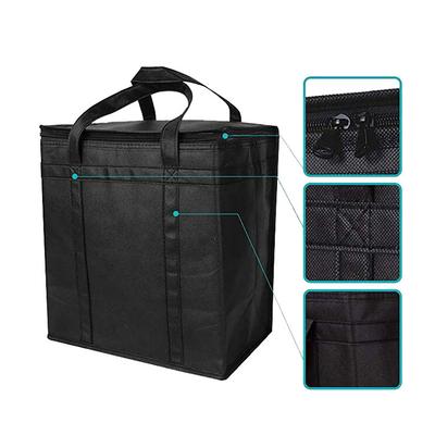 Bolsa de Picnic Bolsa de Almacenamiento para Utensilios de Cocina Bolsa Térmica para Alimentos Bolsa de Almuerzo Portátil Porta Bebidas Bolsa Aislante para Actividades Familiares al Aire Libre