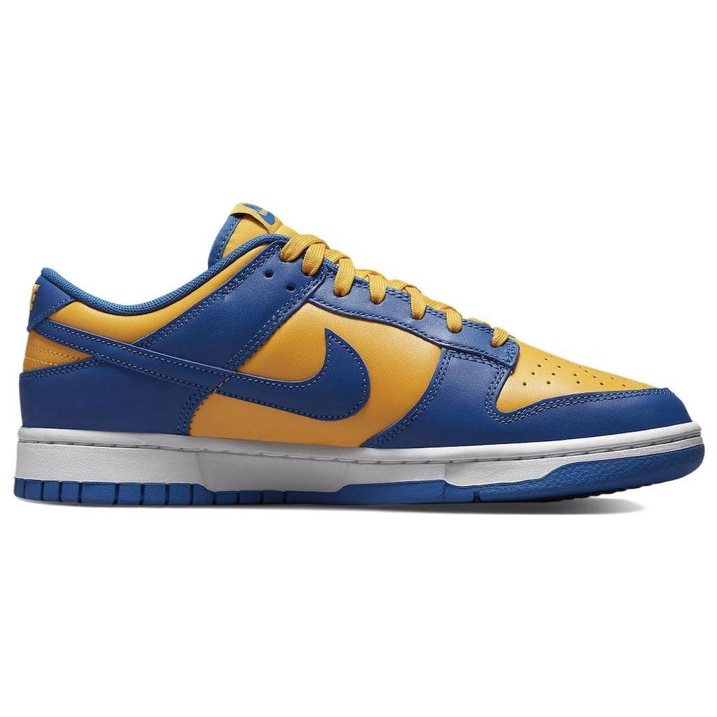 Nike Dunk Low UCLA Erkek Spor Ayakkabı Sarı Mavi-Jay Üniversitesi-Altın DD1391-402