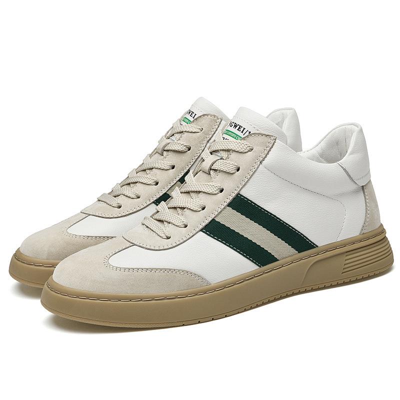 Men's Shoes Autumn and Winter Velvet Cotton Shoes Men's Board Shoes Trend British Style White Shoes Men's Casual Sports Shoes