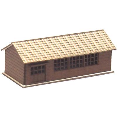 Advance Z Scale 1/220 Engine Depot Training School Paper Model Kit 0041