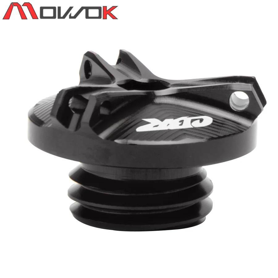

For HONDA CBR600RR CBR1000RR CBR650R CBR500R CBR250RR 125R CBR 600 F2 F3 F4 F4i Motorbike high quality Oil Filler Cap Plug Cover чорний