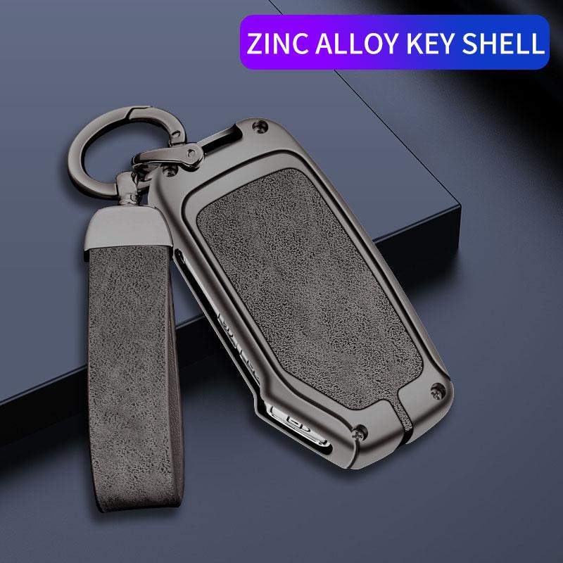 3/4 Button Car Key Case For Kia Gt Line Forte Seltos K3 K5 Sportage Ceed Soul Zinc Alloy Remote Control Key Case