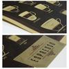 Café Café Nostalgia Retro Clássico Cartaz de Papel Kraft Para Decoração Atemporal**