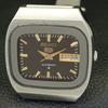 AUTOMATIC VINTAGE SEIKO 5 JAPAN 6309A MENS BROWN COLOR DIAL WATCH a701257-5 R206a-a701257