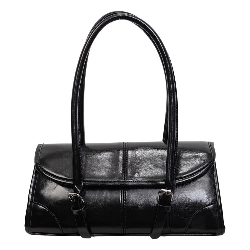 2025 New Autumn/Winter Luxury Leather Women's Underarm & Crossbody Tote Bag