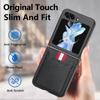 Card Slot Pocket Leather Case for Samsung Galaxy Z Flip7 5G Flip 7 6 Flip6  Flip 5 4 3 Flip3 Flip4 Luxury Business Covers