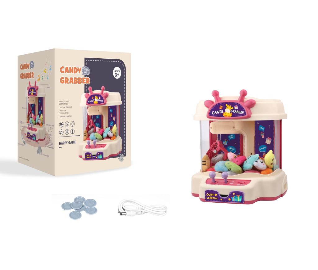 Large Children's Piggy Bank Claw Machine - Toy Gashapon for Boys & Girls, Perfect Birthday Gift