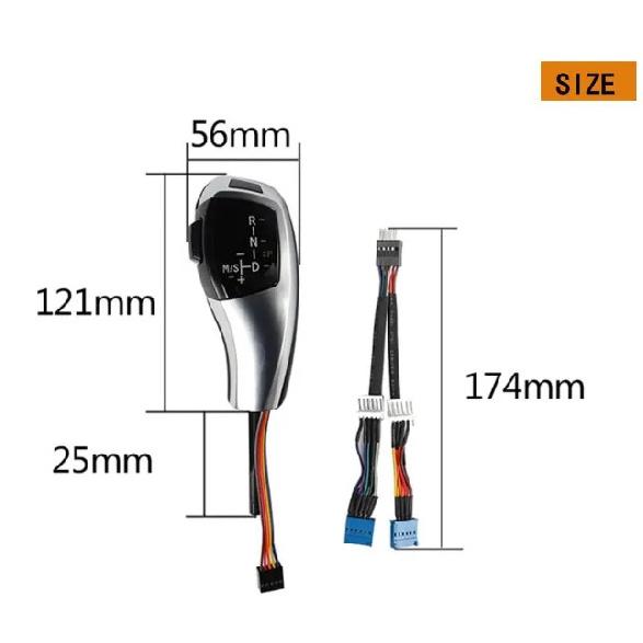 LED Gear Shift Knob Automatic Gear Shifter Lever Handle for BMW 3 Series E46 E90 E91 E92 E93 316i 318i 320d 320i 323i 328i 330i