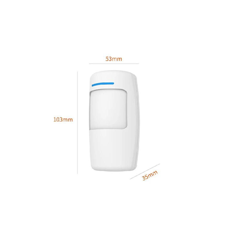 Staniot PIR Motion Sensor Smart Home Human Infrared Detector Compatible 433Mhz Wireless Security Alarm System Work with Alexa