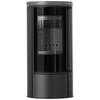 KRATKI ERIK Ø150 5.5 kW GRAFITE SATIN Ceramic Stove Lid Termotec Soft Close