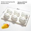 Handmade Silicone 3D Mousse and Chocolate Mold for Round Desserts, Available In Small and Large Sizes