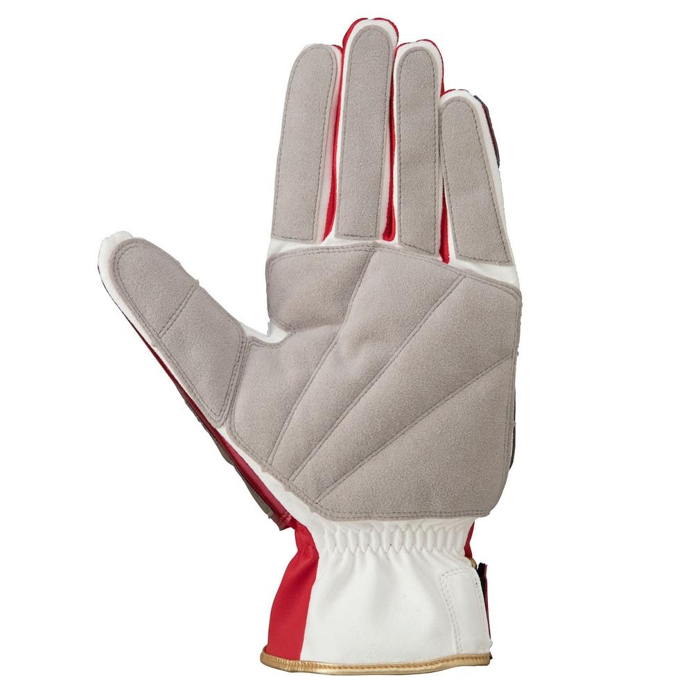MIZUNO Mizuno Pro Baserunning Gloves Free Red x Gold 1ejet13062, Size,