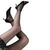 Women Sweet Ballet Style Ultra-Thin Sheer Pantyhose Stockings Glitter Star Patterned See-Through Tights Leggings Hosiery
