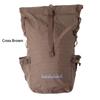 LITTLE PRESENTS Waterproof Backpack Light S20 Cross Brown B-35