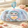 Cute Plush Bunny Pendant With Kawaii Vinyl Doll Face Doll Soft Fluffy Cute Pendant Hanging Surprise Gift