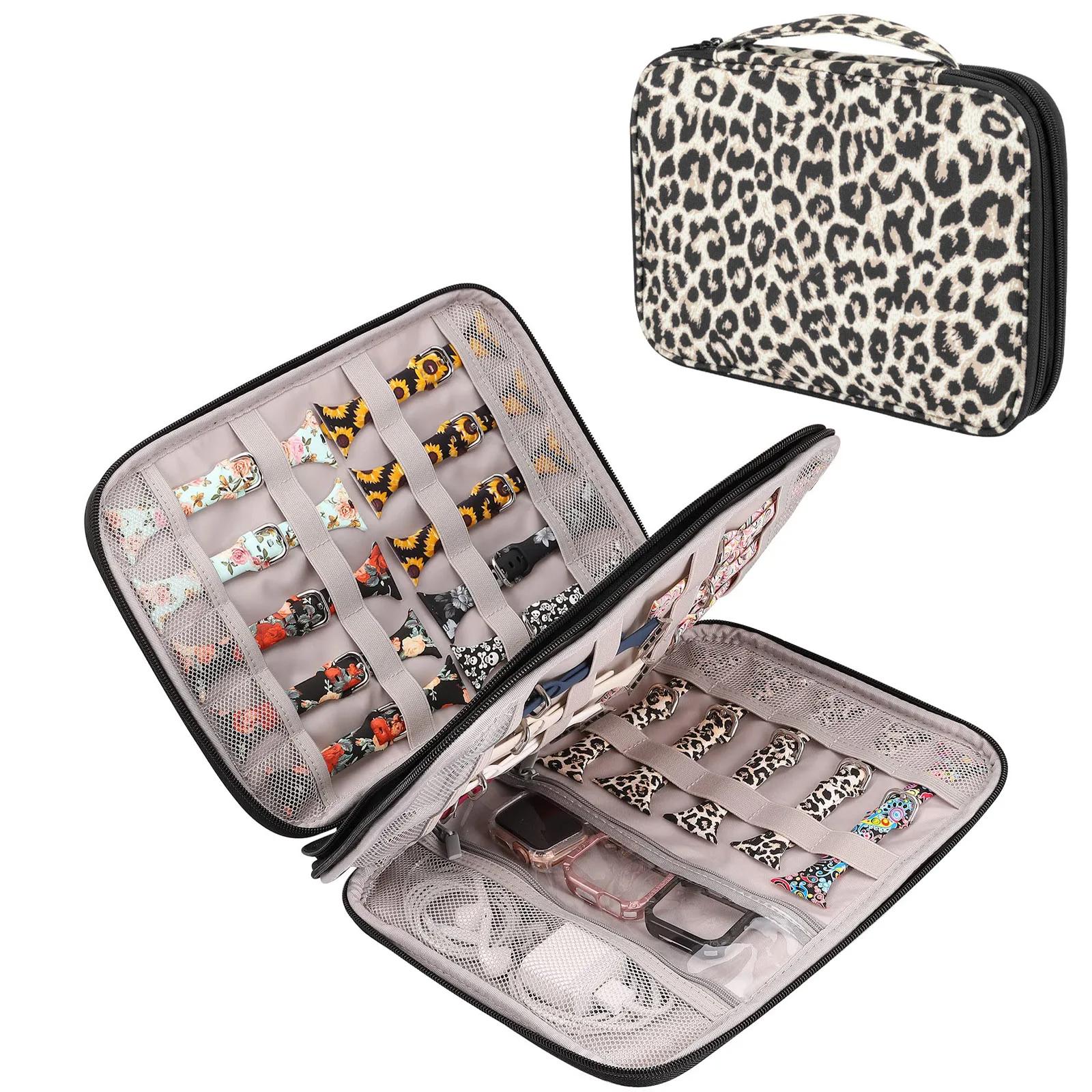 Photos - Watch Box / Winder Watch Band Case Watch Band Storage Case Hold 35 Watch Straps Portable Organizer Bag Compatible with Apple Watch Band Band Pi