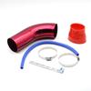Universal Car Racing Cold Air Intake System Turbo Induction Pipe Tube Kit Cone High Flow Performance Air Filter Inlet 3" 76mm