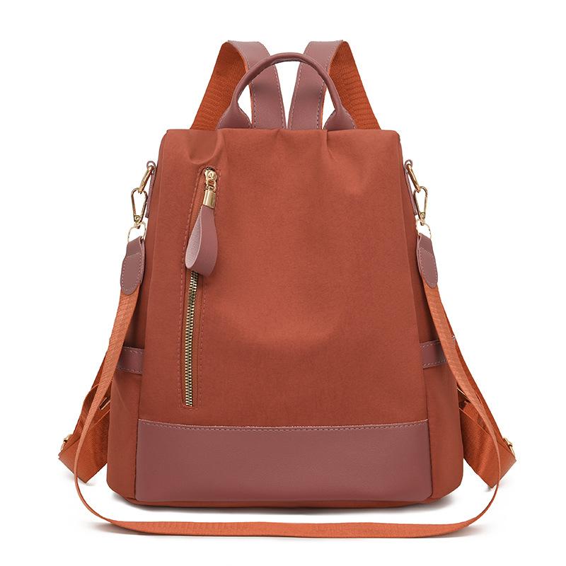 A Fashionable Simple and Large-capacity Backpack for Women A Travel Schoolbag