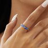 Classic Lucky Turkish Blue Evil Eye Rings For Women Men Vintage Colorful Enamel Demon Eyes Party Finger Ring Aesthetic Jewelry