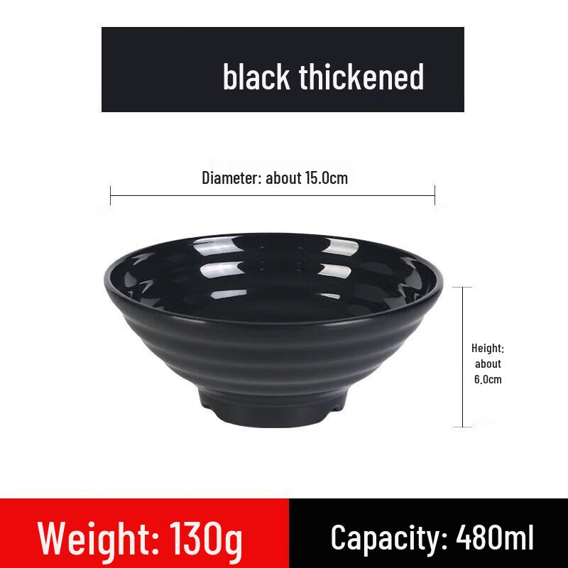 Commercial Melamine Noodle Soup Bowl