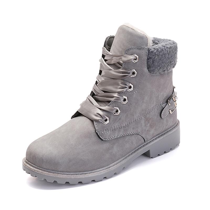 Otoño Invierno Martin Botas Mujer Botas de algodón Felpa Pantalones cortos  cálidos Botas Botín de tobillo comprar a buen precio — entrega gratuita,  reseñas reales con fotos — Joom