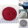 Luxurious Plush Pleated Round Pumpkin Pillow Soft Touch Couch Cushion Floor Decor