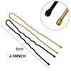 50Pcs Hair Wave Clip U Shape Barrette Bobby Pin Hairstyle Hairpins Metal Hair Clips  Women