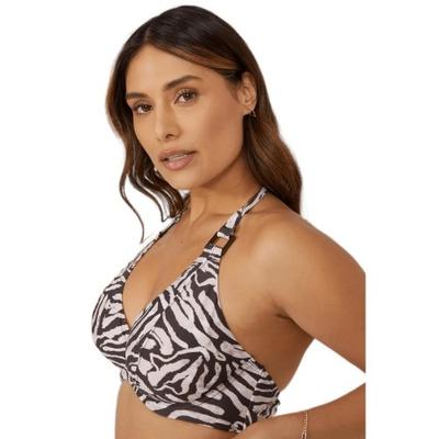 Gorgeous Womens/Ladies Animal Print Non-Padded Bikini Top