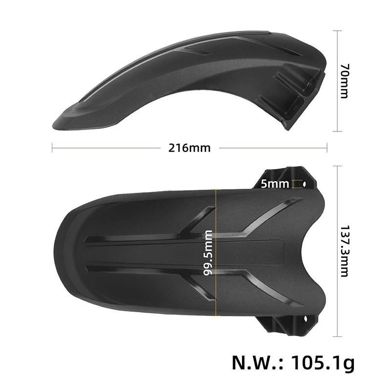 Rear Mudguard Electric Scooter Durable Front Wheel Mudguard For Kugoo Kukirin G2 Max Scooter Replacement Accessories