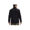 Under Armour Solid Color 1/2 Zip Sports Casual Hoodie Men Hoodies Black 1366196-001