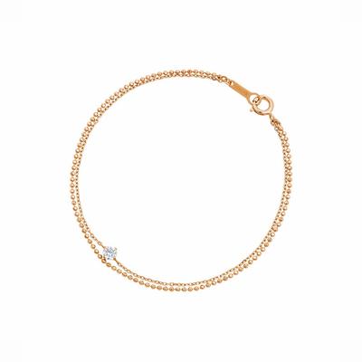 Canal 4C Official Silver Single Stone Bracelet
