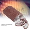 100pcs Replacement Power Finger File Medium Grit Abrasive Sanding Belts  Straight Blade Cutting