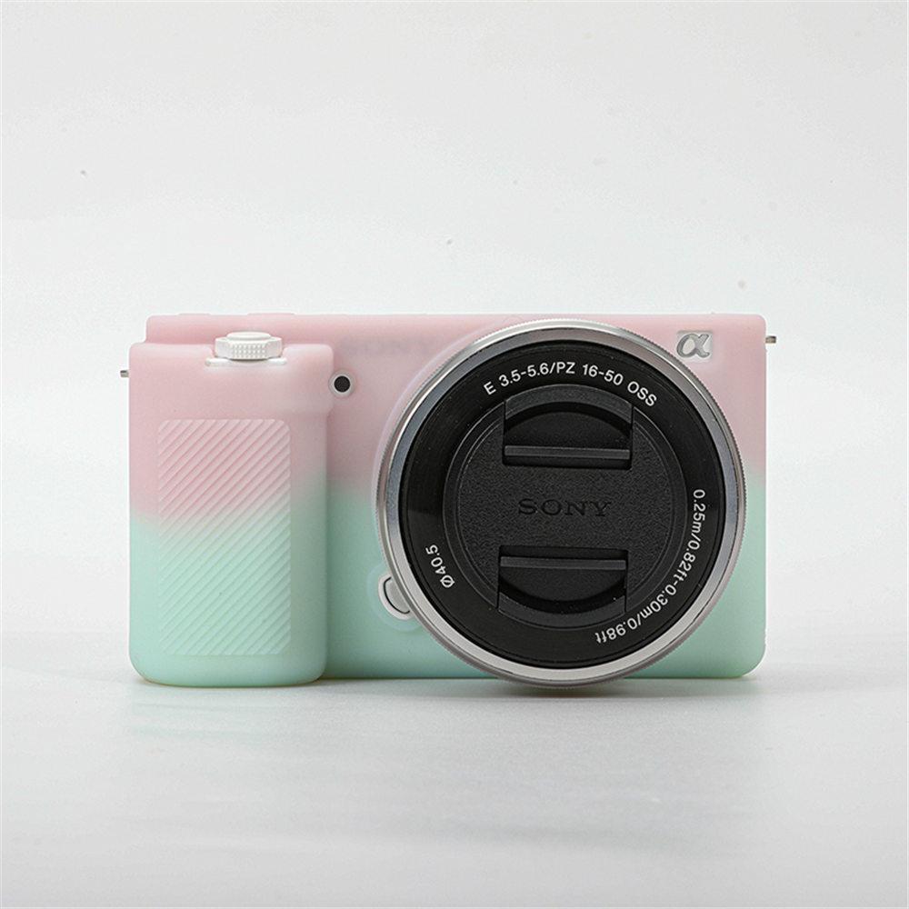 ZV-E10 Soft Silicone Camera Body Case For Sony ZV-E10 ZVE10 Protective Rubber Cover Skin