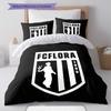 FC Flora Tallinn Bedding Quilt Set Quilt Cover Pillowcase Home Decoration Birthday Gift (1 * duvet cover + 2 * pillowcase, without core)