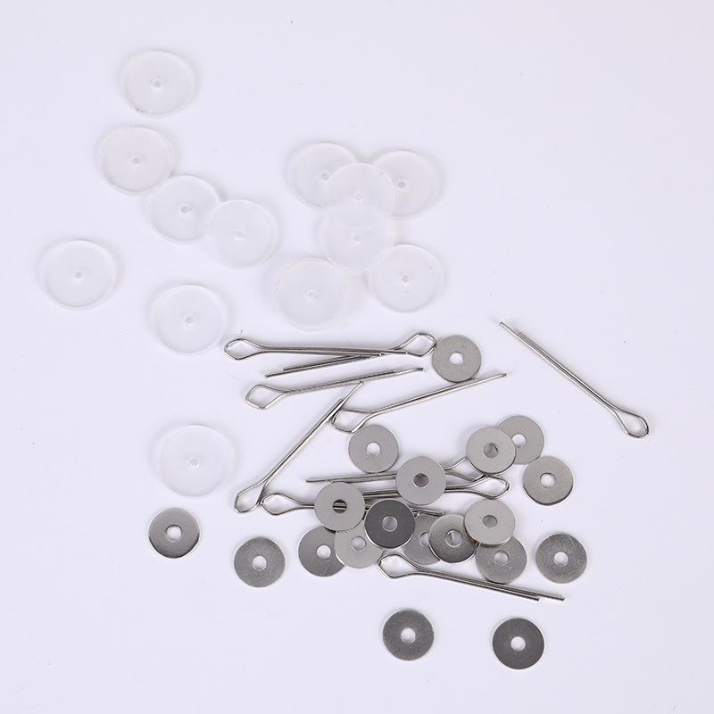 Teddy Bear DIY Rotatable Rivet Joint Kit - Wooden & Acrylic Materials