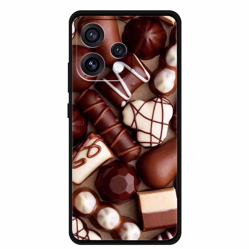 

Для Oppo Reno 15 15c Чохол Свіжа Квітка М який Силікон ТПУ Чохли для Телефону для Reno15 Reno15C Ударостійкий Крутий Вовк Тварини Захисний For Reno 15C