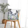 Easter Rabbit Bunny Pillowcases Sofa Cute Cushion Cover Funny Home Decoration Throw Pillow Case 40*40