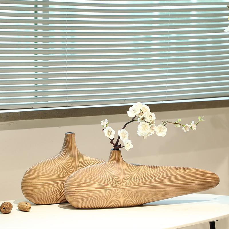 Modern Minimalist Resin Desktop Vase, Creative Abstract Sculpture for Home Decor, Unique Soft Furnishing Ornament Accent