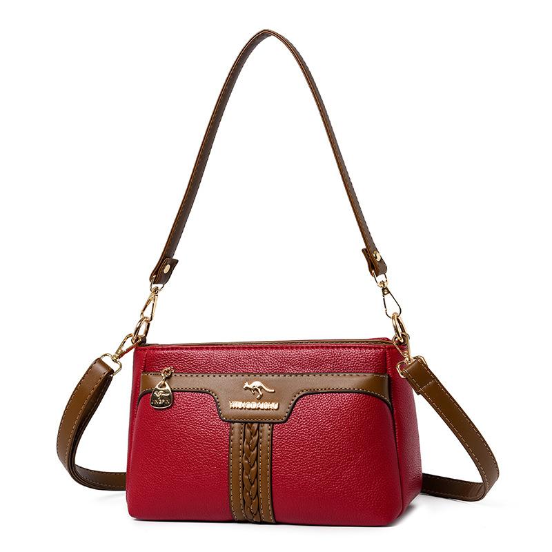 Torba crossbody, Kobieta w średnim wieku, Torba dla mamy, Mała kwadratowa torebka, Torba na jedno ramię